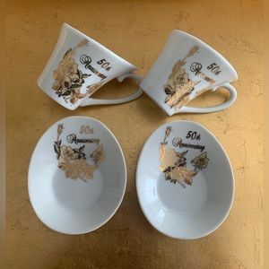 50th Anniversary Espresso Cups